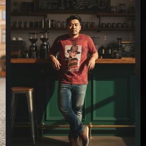 Red Graphic T-Shirt